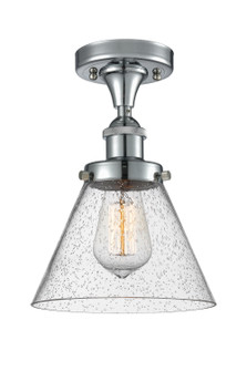 Ballston Urban One Light Semi-Flush Mount in Polished Chrome (405|916-1C-PC-G44)