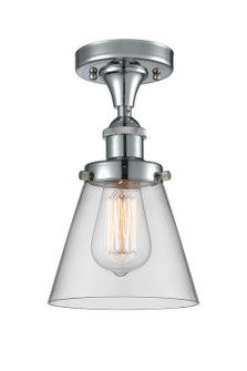Ballston Urban One Light Semi-Flush Mount in Polished Chrome (405|916-1C-PC-G62)