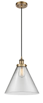 Ballston Urban LED Pendant in Brushed Brass (405|916-1P-BB-G42-L-LED)