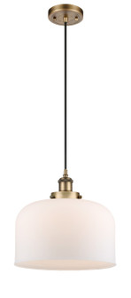 Ballston Urban One Light Mini Pendant in Brushed Brass (405|916-1P-BB-G71-L)