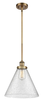 Ballston Urban LED Pendant in Brushed Brass (405|916-1S-BB-G44-L)