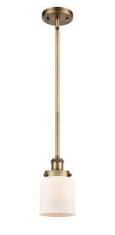 Ballston Urban LED Mini Pendant in Brushed Brass (405|916-1S-BB-G51-LED)