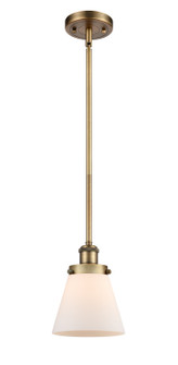 Ballston Urban One Light Mini Pendant in Brushed Brass (405|916-1S-BB-G61)