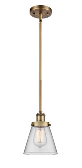 Ballston Urban LED Mini Pendant in Brushed Brass (405|916-1S-BB-G62-LED)