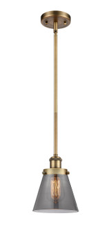 Ballston Urban One Light Mini Pendant in Brushed Brass (405|916-1S-BB-G63)