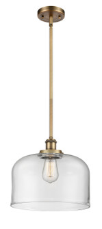 Ballston Urban LED Mini Pendant in Brushed Brass (405|916-1S-BB-G72-L-LED)