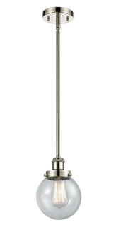 Ballston Urban LED Mini Pendant in Polished Nickel (405|916-1S-PN-G204-6-LED)