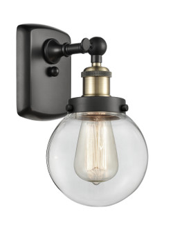 Ballston Urban LED Wall Sconce in Black Antique Brass (405|916-1W-BAB-G202-6-LED)