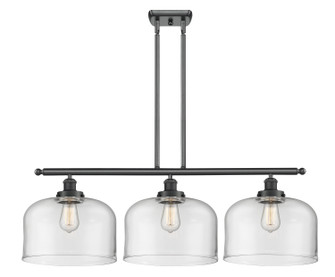 Ballston Urban Three Light Island Pendant in Matte Black (405|916-3I-BK-G72-L)