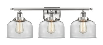 Ballston Urban Three Light Bath Vanity in Brushed Satin Nickel (405|916-3W-SN-G72)