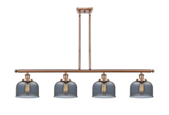 Ballston Urban Four Light Island Pendant in Antique Copper (405|916-4I-AC-G73)