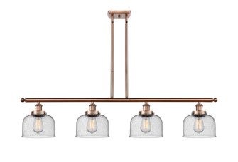 Ballston Urban Four Light Island Pendant in Antique Copper (405|916-4I-AC-G74)