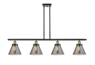 Ballston Urban LED Island Pendant in Black Antique Brass (405|916-4I-BAB-G43-LED)