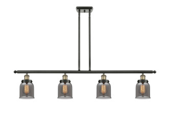 Ballston Urban Four Light Island Pendant in Black Antique Brass (405|916-4I-BAB-G53) Ballston Urban Four Light Island Pendant in Black Antique Brass (405|916-4I-BAB-G53)