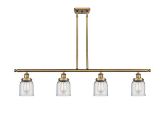 Ballston Urban Four Light Island Pendant in Brushed Brass (405|916-4I-BB-G52)