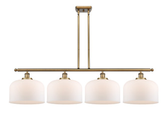 Ballston Urban Four Light Island Pendant in Brushed Brass (405|916-4I-BB-G71-L)