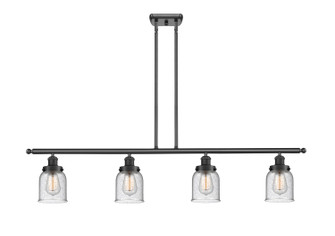Ballston Urban Four Light Island Pendant in Matte Black (405|916-4I-BK-G54)
