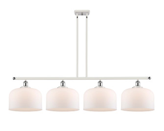 Ballston Urban Four Light Island Pendant in White Polished Chrome (405|916-4I-WPC-G71-L)