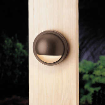 Six Groove One Light Deck in Textured Architectural Bronze (12|15064AZT)