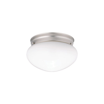 Ceiling Space One Light Flush Mount in Brushed Nickel (12|206NI)