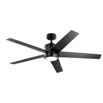 Brahm 56''Ceiling Fan in Satin Black (12|300044SBK)