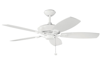 Canfield 52''Ceiling Fan in White (12|300117WH)