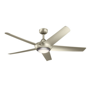 Kapono 52''Ceiling Fan in Brushed Nickel (12|330089NI)