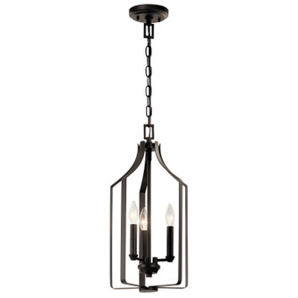 Morrigan Three Light Pendant in Olde Bronze (12|42499OZ)