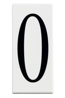 Accessory Number 0 Panel in White Material (Not Painted) (12|4300)