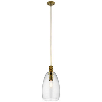 Lakum One Light Pendant in Natural Brass (12|43090NBR)