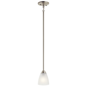 Jolie One Light Mini Pendant in Brushed Nickel (12|43640NI)