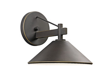 Ripley One Light Outdoor Wall Mount in Olde Bronze (12|49060OZ)