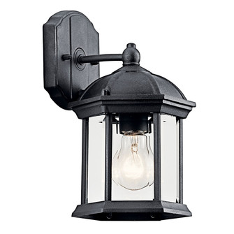 Barrie LED Outdoor Wall Mount in Black (12|49183BKL18)