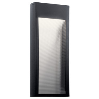 Ryo LED Outdoor Wall Mount in Textured Black (12|49363BKTLED)