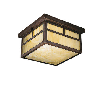 Alameda Two Light Outdoor Ceiling Mount in Canyon View (12|9825CV)