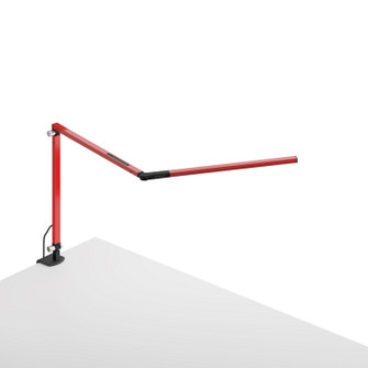 Z-Bar LED Desk Lamp in Red (240|AR3100-WD-RED-CLP)
