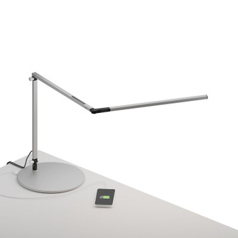 Z-Bar LED Desk Lamp in Silver (240|AR3200-CD-SIL-USB)