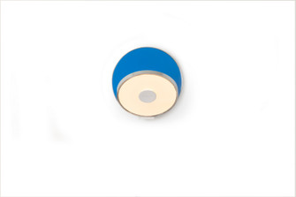 Gravy LED Wall Sconce in Chrome/matte blue (240|GRW-S-CRM-MBL-PI)
