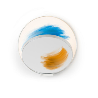 Gravy LED Wall Sconce in Chrome/Paintable Primed White (240|GRW-S-CRM-PTB-PI)