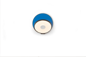 Gravy LED Wall Sconce in Metallic black/matte blue (240|GRW-S-MBK-MBL-HW)