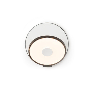 Gravy LED Wall Sconce in Metallic black, matte white (240|GRW-S-MBK-MWT-PI)
