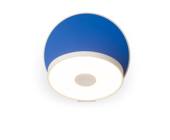 Gravy LED Wall Sconce in Matte white/matte blue (240|GRW-S-MWT-MBL-HW)