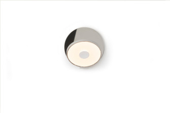 Gravy LED Wall Sconce in Silver/chrome (240|GRW-S-SIL-CRM-HW)