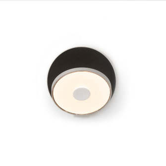 Gravy LED Wall Sconce in Silver, Metallic Black (240|GRW-S-SIL-MBK-PI)
