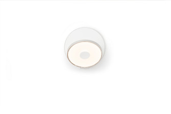 Gravy LED Wall Sconce in Silver/matte white plates (240|GRW-S-SIL-MWT-HW)
