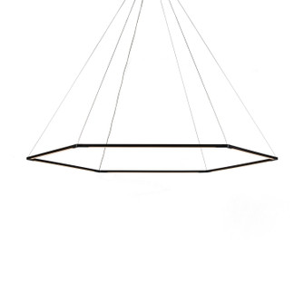 Z-Bar Pendant LED Pendant in Matte Black (240|ZBP-24-H-SW-MTB-CNP)