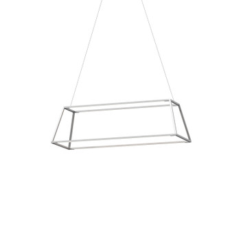 Z-Bar LED Pendant in Silver (240|ZBP-38-RR-SW-SIL-CNP)