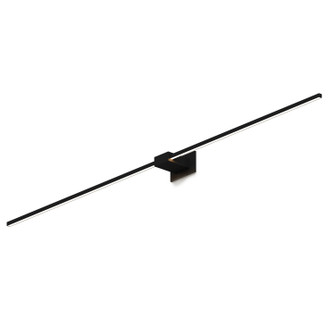 Z-Bar LED Wall Sconce in Matte black (240|ZBW-60-4-CM-SW-MTB)