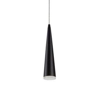 Mina LED Pendant in Black (347|401214BK-LED)