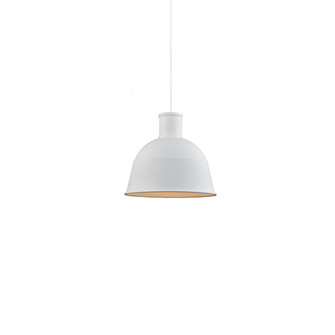 Irving One Light Pendant in White (347|493513-WH)